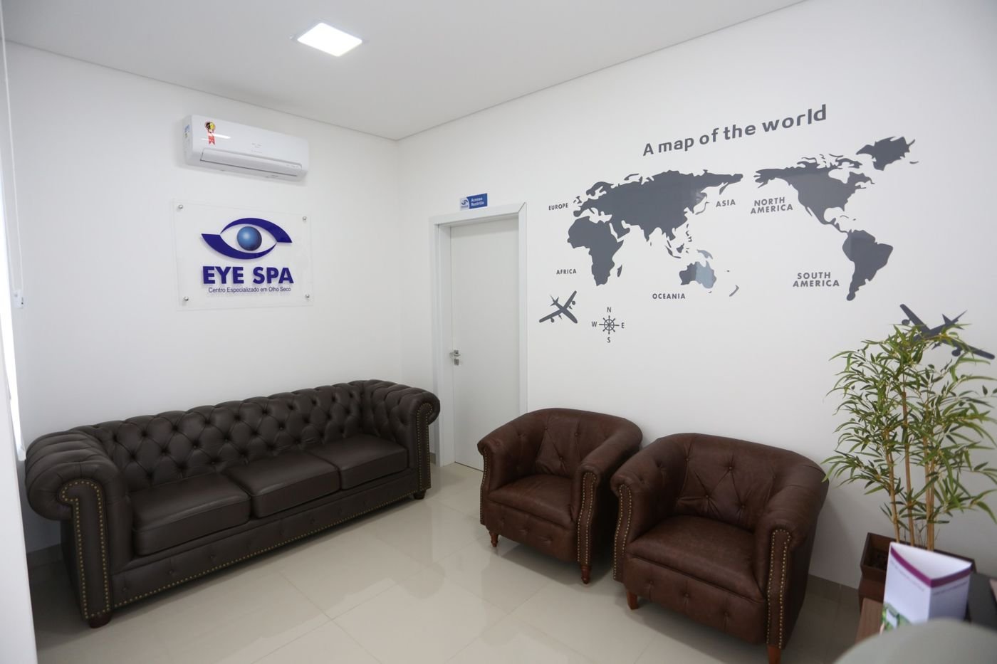 Sala do Eye Spa, Centro Especializado em Olho Seco da Pró-Oftalmo