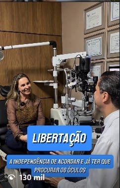 Reel no Instagram: Acordar e não precisar procurar os óculos